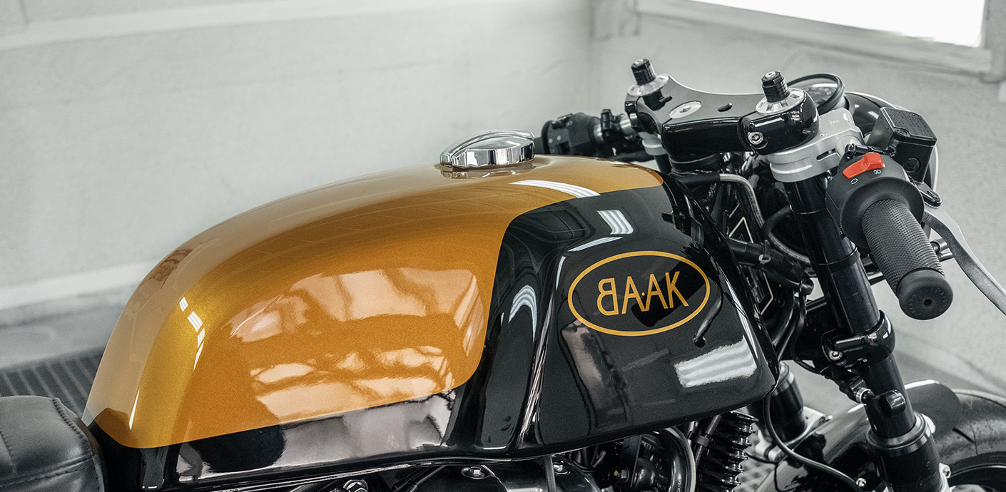 La 650 Continental GT Royal Enfield Racer par Baak