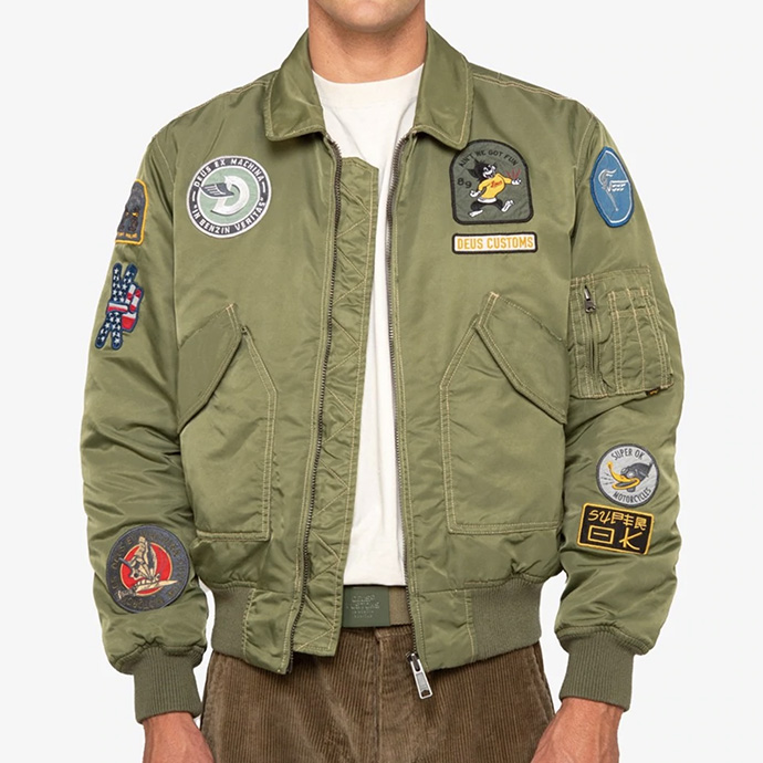 Blouson aviateur Deus Custom : pilot spirit !