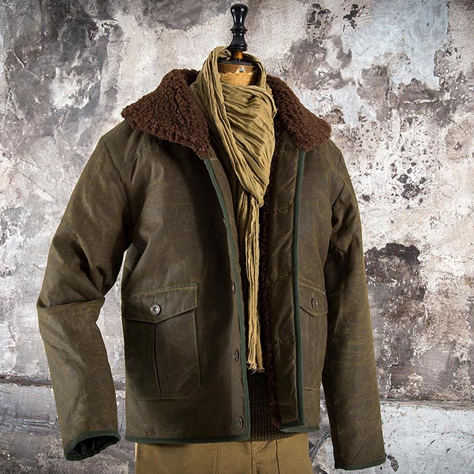 Blouson aviateur Fleurs de Bagne