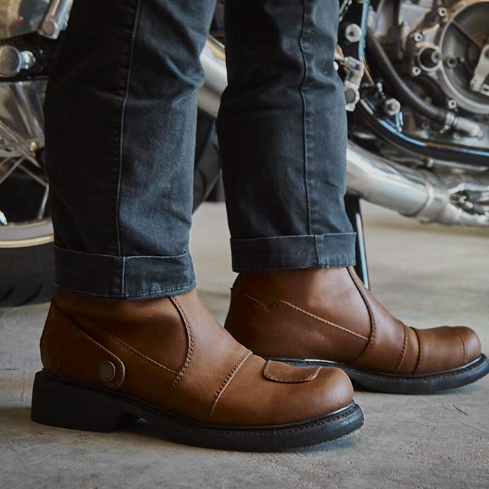 Bottes moto P1 par PAGNOL