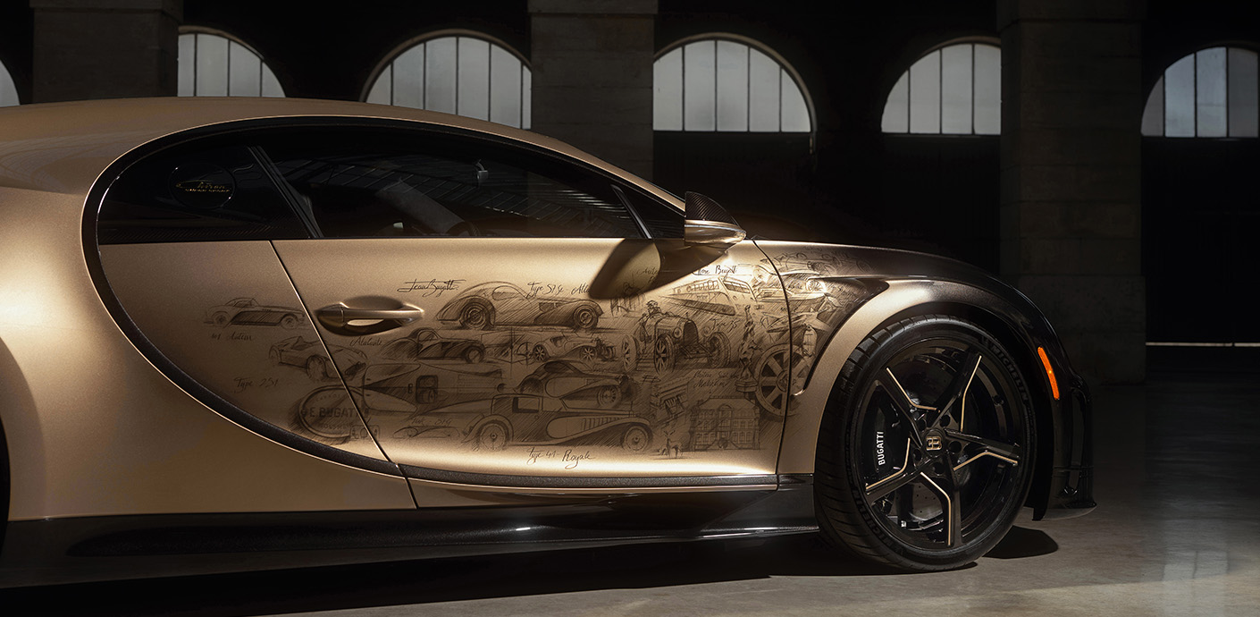 Bugatti The CHIRON Super Sport Golden Era : prépa sur mesure !