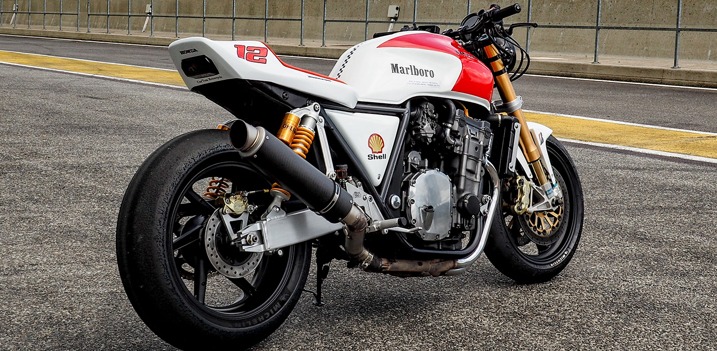 Big One Ayrton Senna par Cus’Tom Motorcycle