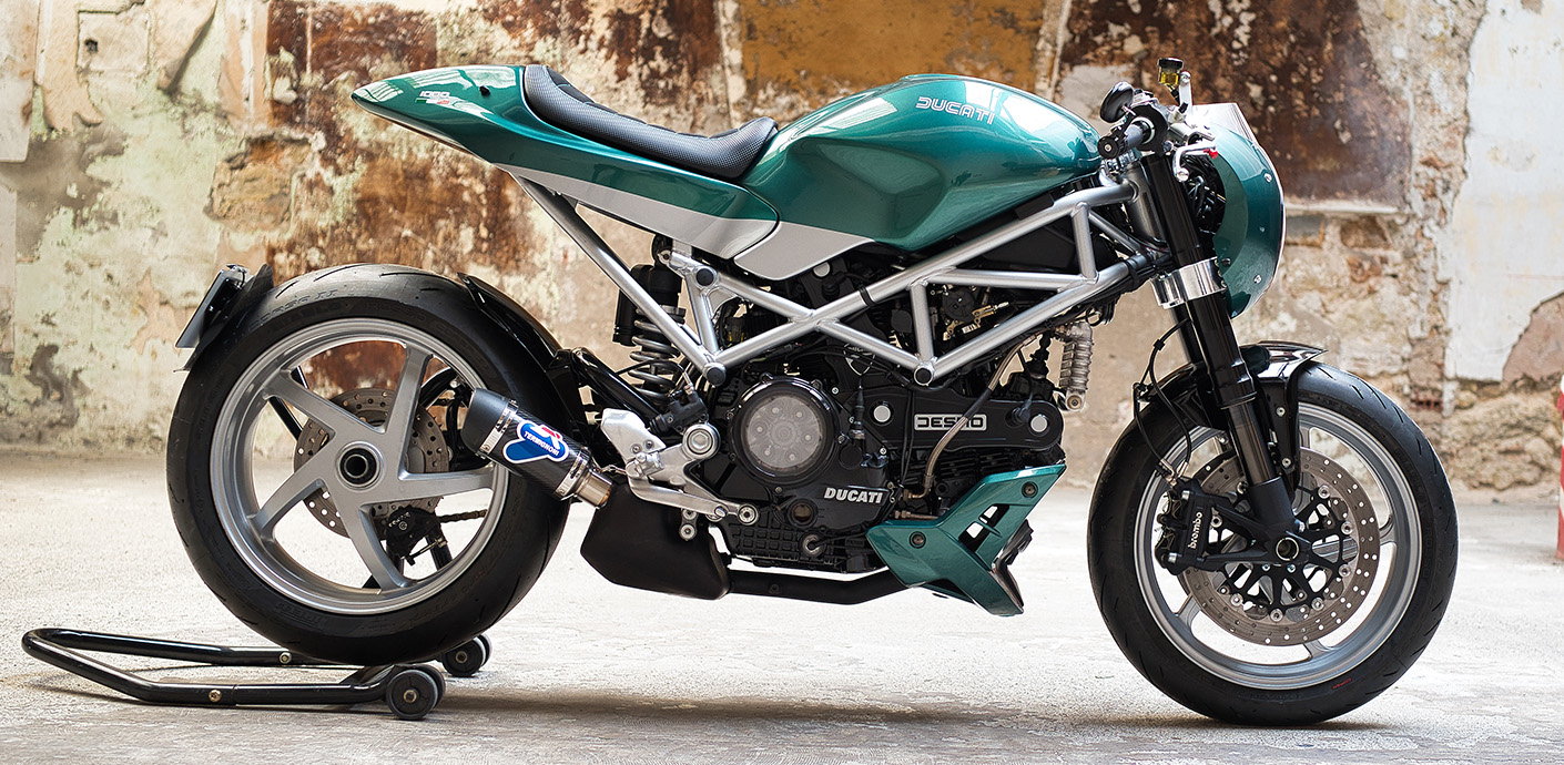 Cafe Racer Ducati Monster S2R 1000 par Jerem Motorcycles