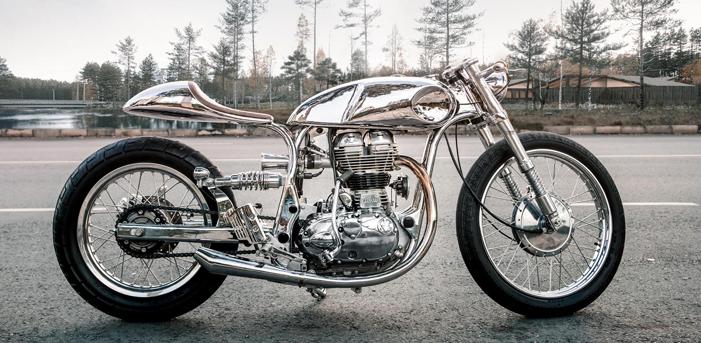 Cafe Racer Royal Enfield par Bandit9 Motors