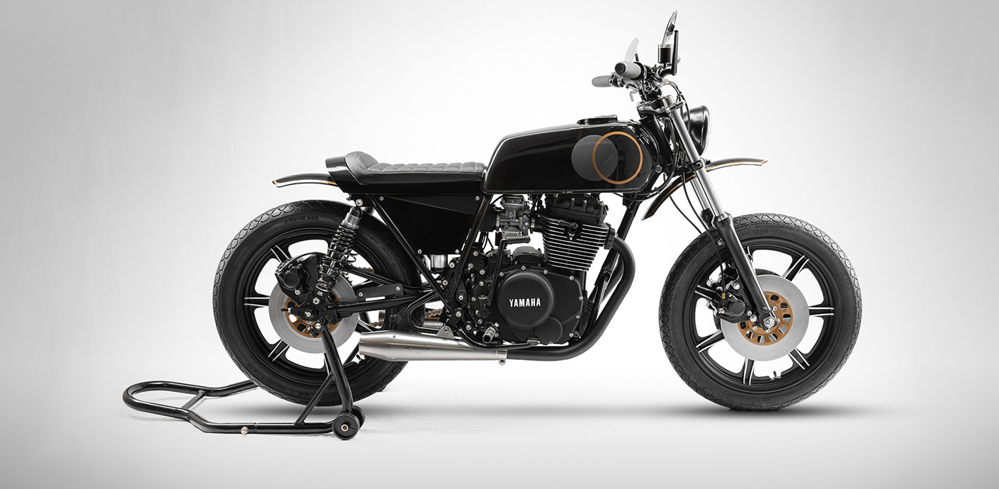 Smaug Yamaha XS 360 par Panache Customs