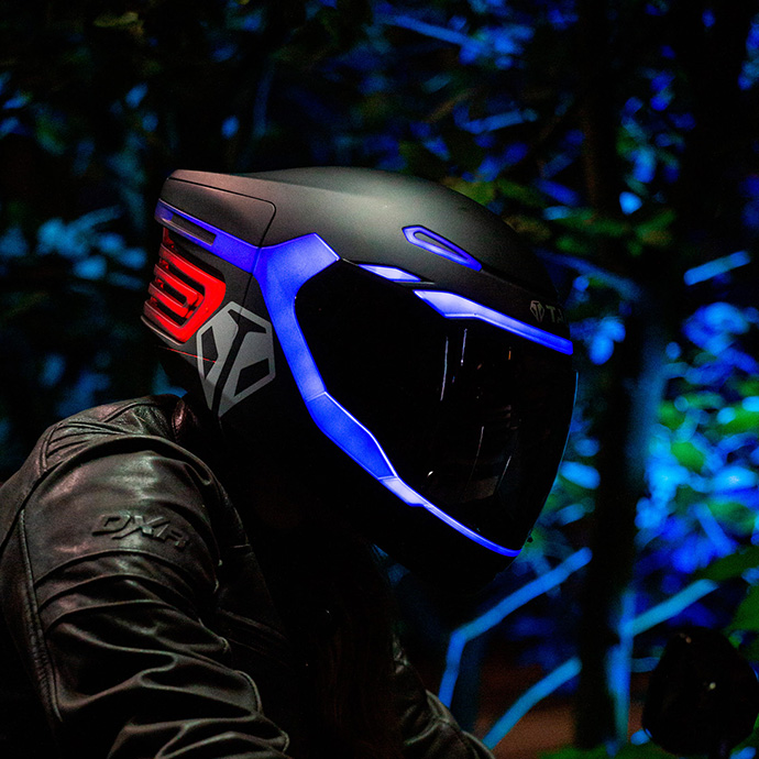 Casque moto Tali : connectivité totale !