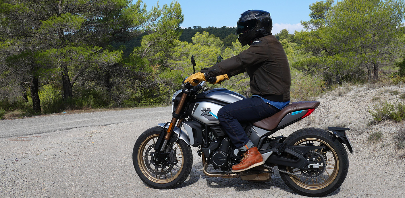 Les CF Moto 700 CL-X : homologuées permis A2