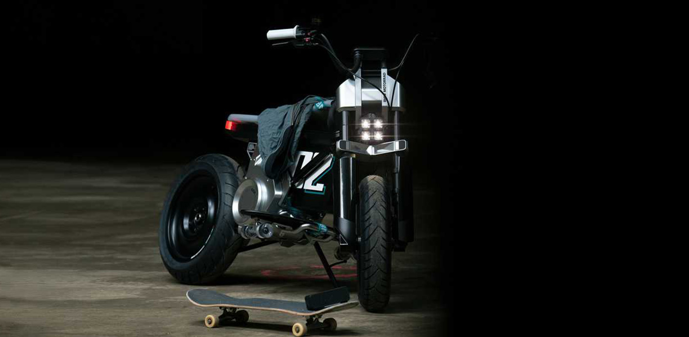 Concept CE 02 : 125 électrique BMW Motorrad