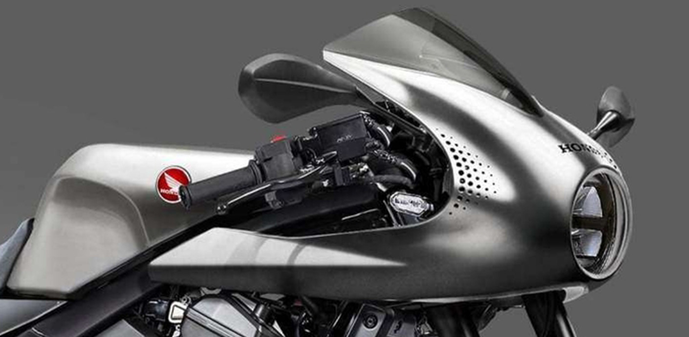Une Honda NT1100 version Cafe Racer