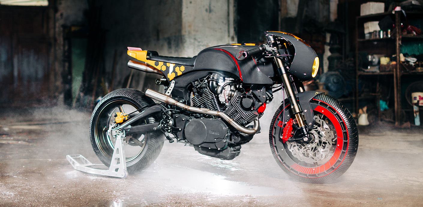 Yamaha TR1 par Ortolani Customs
