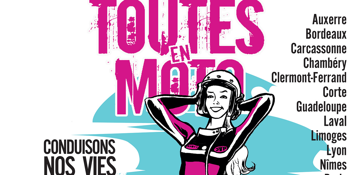 Toutes en moto 2022 : 14 défilés le 13 mars