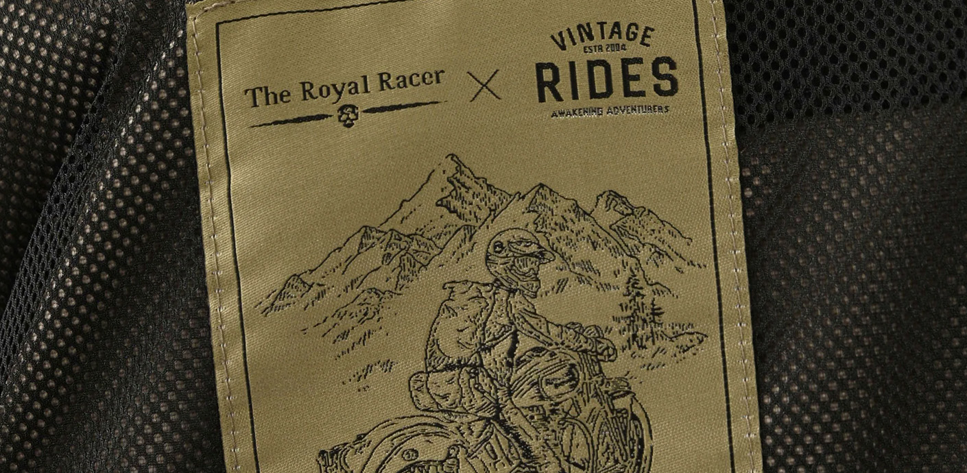  La Baroudeuse The Royal Racer X Vintage Rides : saharienne moto ultime !