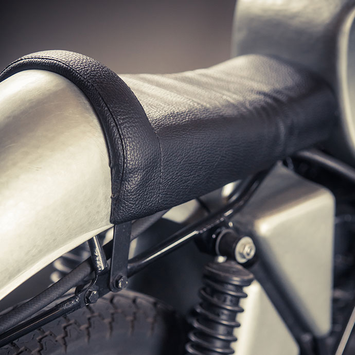 Coque arrière pour moto Cafe Racer !