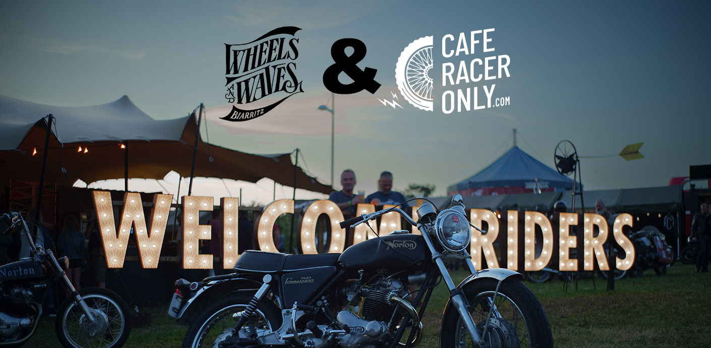 Cafe Racer Only partenaire officiel du Wheels & Waves !