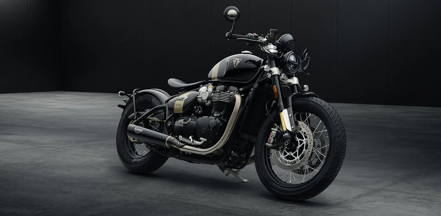 Bobber Triumph TFC : ultra-luxe !