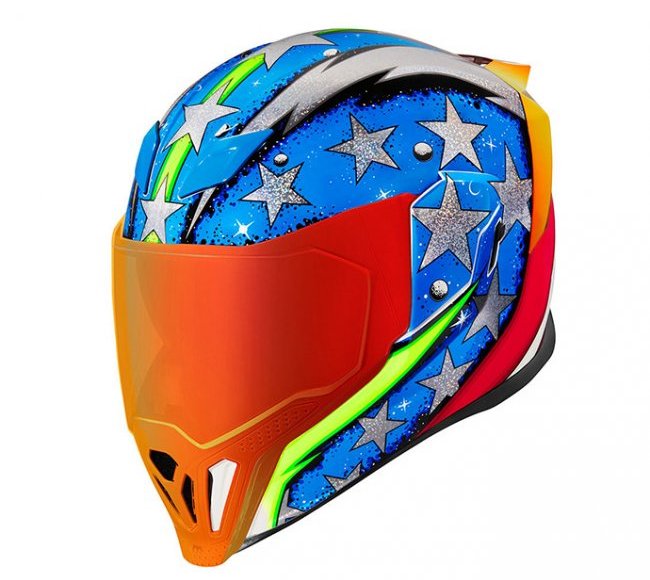 Casque moto intégral Airflite Space Force par Icon Ride