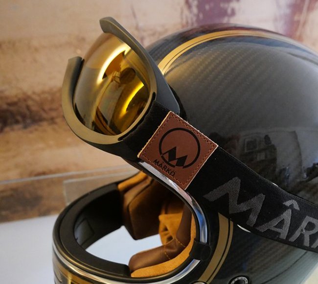 Masque moto vintage Mârkö B8 Goggle Replica