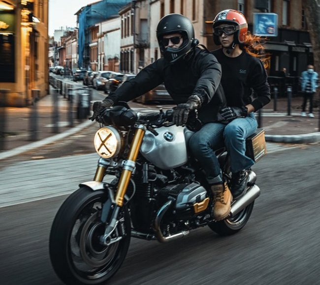 Coupe vent moto waterproof et anti-déchirure S&G 
