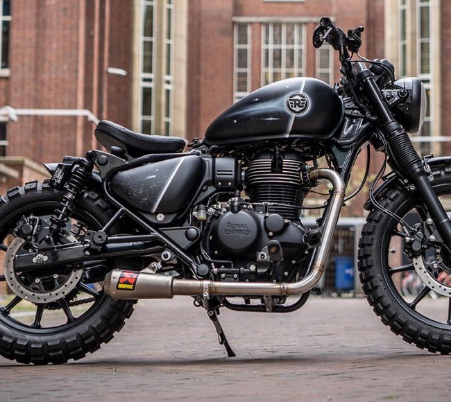 Royal Enfield Meteor 350 par Ironwood Motorcycles