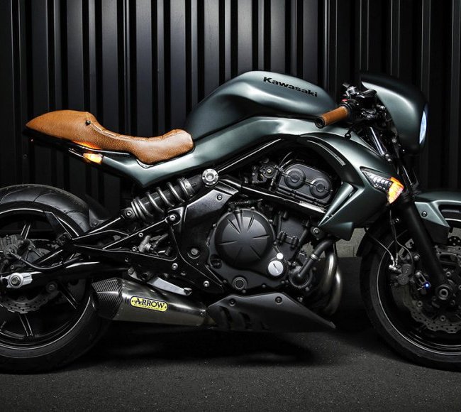 Cafe Racer Kawasaki ER6N par RV Workshop Motorcycles