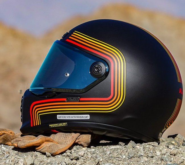 Casque HJC V10 Fony : vintage ultime !