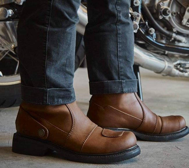 Bottes moto P1 par PAGNOL